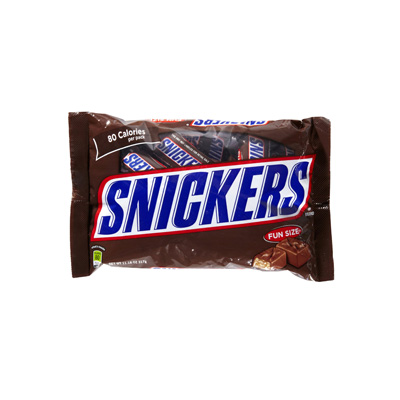 Snickers Candy Bars, Fun Size - 11.18 oz